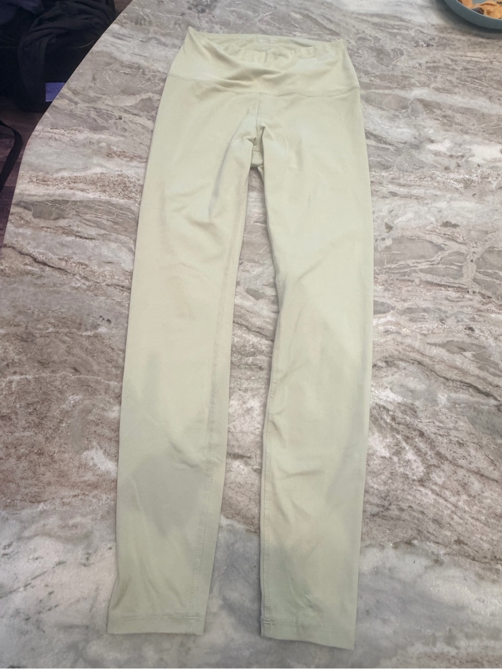 Reformation EcoStretch High Rise Leggings Sage Green Light Olive Athletic Small